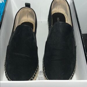 Nine West Blqck Suede Espadrille shoes